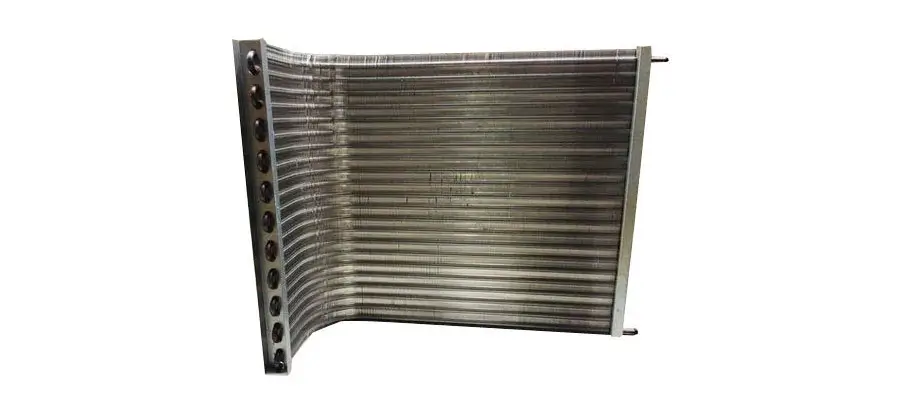 An air conditioner condenser