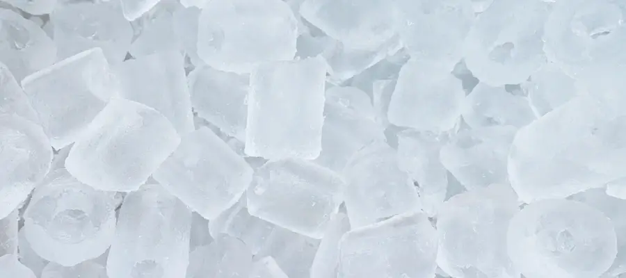 Refrigerator ice